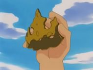 The King's Rock as it appears in the anime (Image via The Pokemon Company)